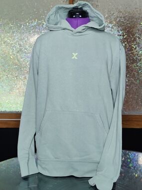 Xersion Light Sage Pullover Hoodie
